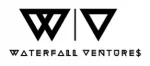 Waterfall Ventures logo with modern geometric style for branding.